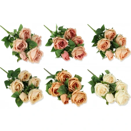 Artificial rose bouquet, h- 58 cm