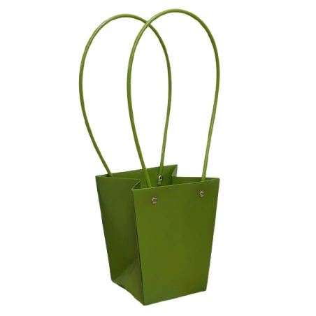 Gift Bag, 13×9,5×15,5 cm, green