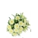 Artificial bouquet, h-35 cm, cream color