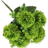 Mākslīgais aksesuārs, augstums 34 cm, zaļš/rozā