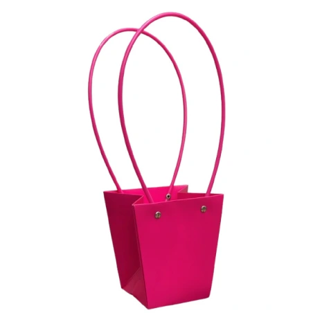 Gift Bag, 12×8×12,5 cm, fucshia