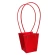 Gift Bag, 12×8×12,5 cm, red