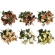 Artificial flower bouquet (7 branches), h-40 cm