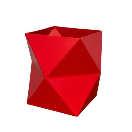 Gift Box, 26,5×24 cm, red