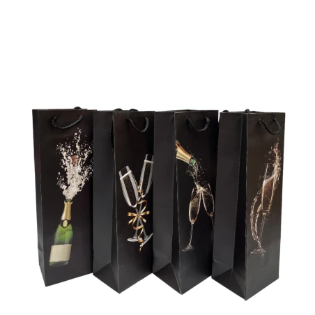 Gift Bag For Bottle, 36×12×9 cm