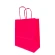 Craft Paper Gift Bag, bright pink, 120 µm