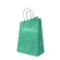 Craft Paper Gift Bag, green, 120 µm