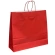 Craft Paper Gift Bag, red, 120 µm