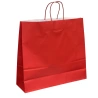 Craft Paper Gift Bag, red, 120 µm