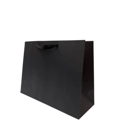 Kraft popieriaus maišelis, juodas