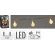 Gaismas virtene, 50 LED