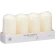 Candle set, white color, 1 pack - 4 pcs., burning time - ~25 hours.