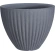 Flowerpot, 39 × H 34 cm, gray