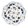 Umbrella, transparent with pictures, 80×80.5×82.5 cm