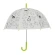 Umbrella "Draw it yourself" with yard animals, 70.5×70.5×69.2 cm