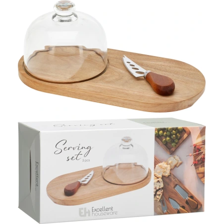 Tray with cover, 30×15 cm, cover - 13×11 cm