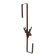 Door wreath hook, 8.4×11.5×35.5 cm