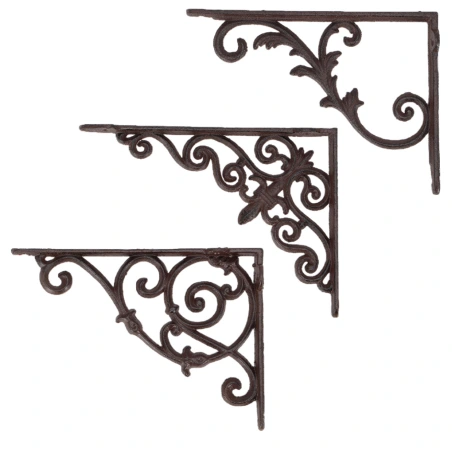 Grāmatu plaukta kronšteins, 4,9 × 27,5 × 19,9