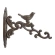 Hook with a bird for hanging flowers, 4.8×21.4×19 cm