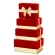 Boxes, 1 set - 4 pcs. (10.5×22.5×17 cm, 10×21×15.5 cm, 8.5×18.5×14 cm, 7.5×16.5×12.5 cm)