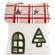 Cottage - candle holder, 13.5×12×11 cm
