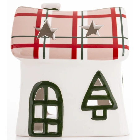 Cottage - candle holder, 13.5×12×11 cm
