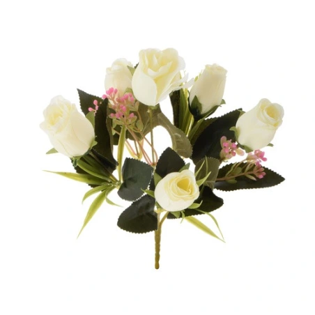 Artificial rose bouquet, 30 cm