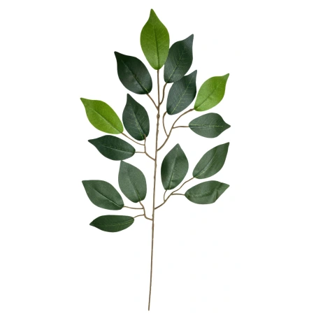 Artificial ficus leaf, 54 cm