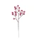 Artificial branch, 30 cm, red
