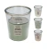 Scented candle in a glass jar, 18×21 cm, lemon, verbena and lavender scent