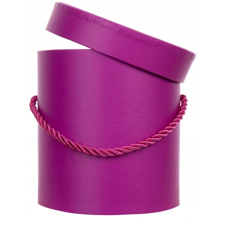 Dėžutė, 15×15 cm, magenta (ciklomeno) spalvos