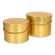 Gift boxes, gold color, 1 pack - 2 pcs. (13×17 cm, 11×15 cm)