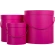 Dovanų dėžutės, fuksijos (magenta)  spalvos, 1 pak. - 3 vnt. (20×20 cm, 18×18 cm, 13×13 cm)