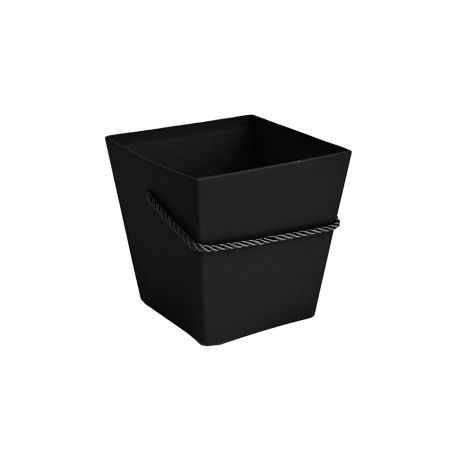 Box, black, 15×15× 11 cm