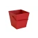 Box, red, 15×15× 11 cm