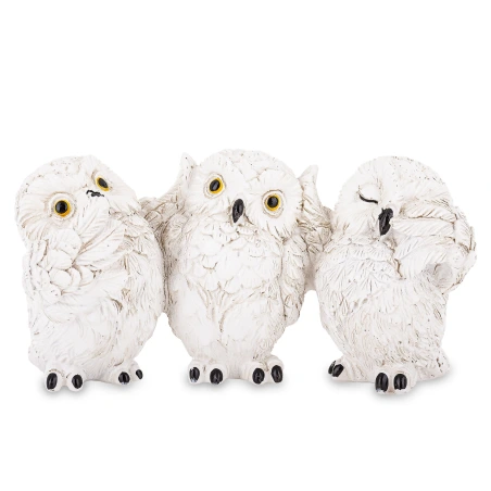 Owls, 7×14×6.5 cm