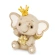 Elephant figurine, 6×5×3.5 cm