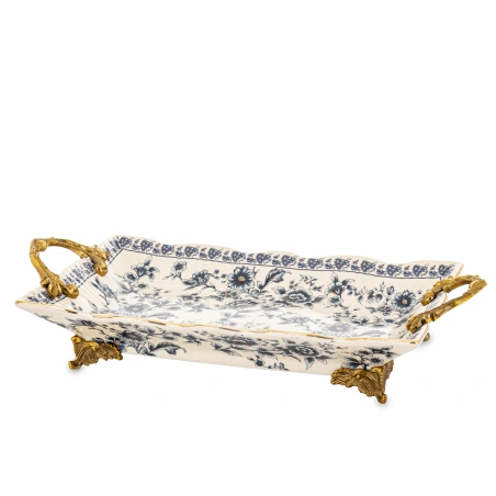 Decorative tray, 9×39×20.5 cm