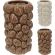 Vase with pine cones, 28 cm