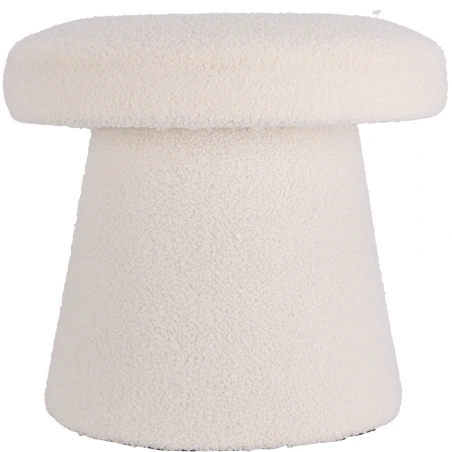 Kāju balsts (mīksts krēsls), 43 cm, balts