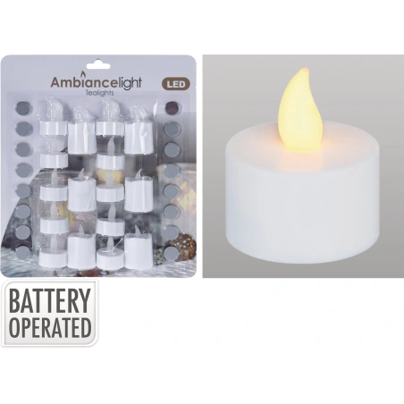LED arbatinės žvakutės, 1 pak. - 16 vnt.