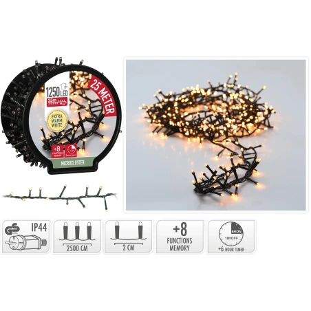Virtene, 1250 LED, 25 m