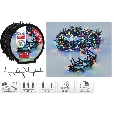 Garland, 1250 LED, 25 m