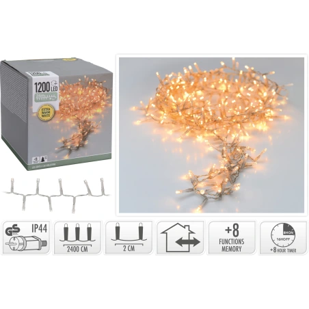 Virtene, 1200 LED, 24 m