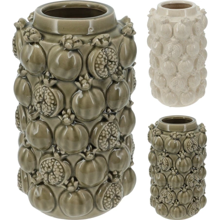 Vase with pomegranates, 27 cm