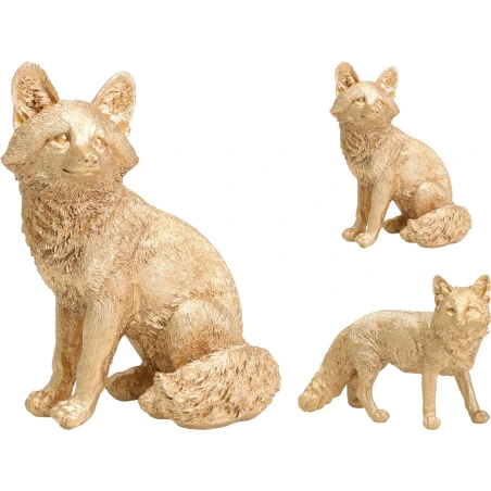 Fox statuette, 16×11×20 cm