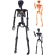 Dekoracija „Skeletas“, 90 cm