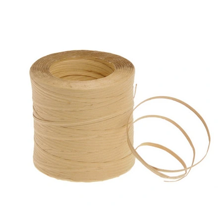 Ribbon, paper, beige, 250 m
