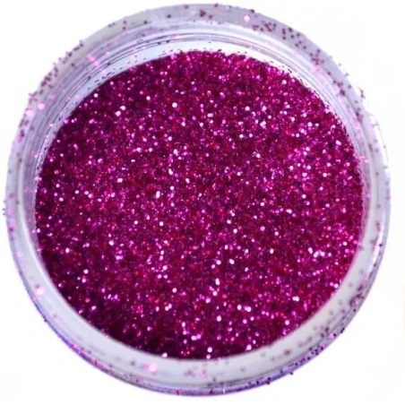Glitter, 20 g, dark pink