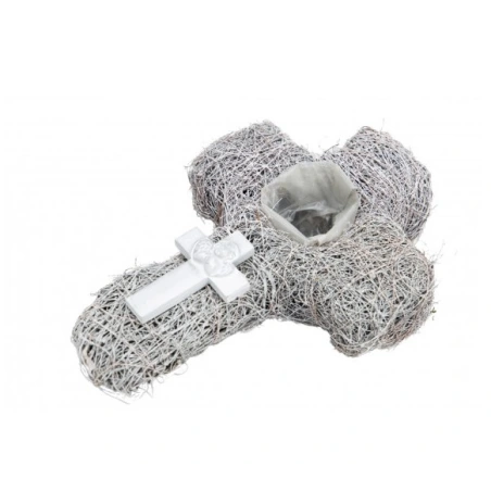 Flowerpot "Cross", 10×21×31.5 cm